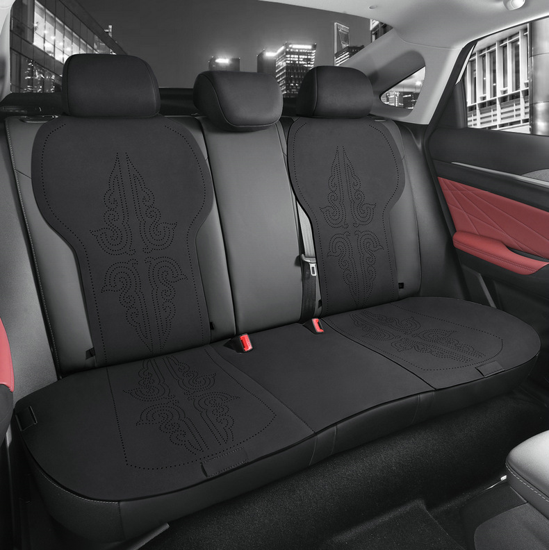 Chang'an Yidong plus special car suede four seasons universal semi-enclosed cushion breathable saddle cushion seat cover