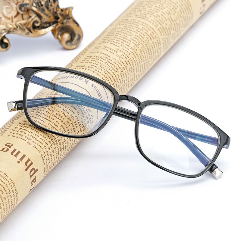 2026 nuevas gafas de edad ligeras de negocios para hombres y mujeres pueden ser gafas de edad avanzada explosión de plástico marco completo de moda