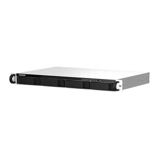 Ts-464Eu-8G Network Storage 1U Short Chassis Rack Mount Nas 2.5g with M.2 Nvme Solid State