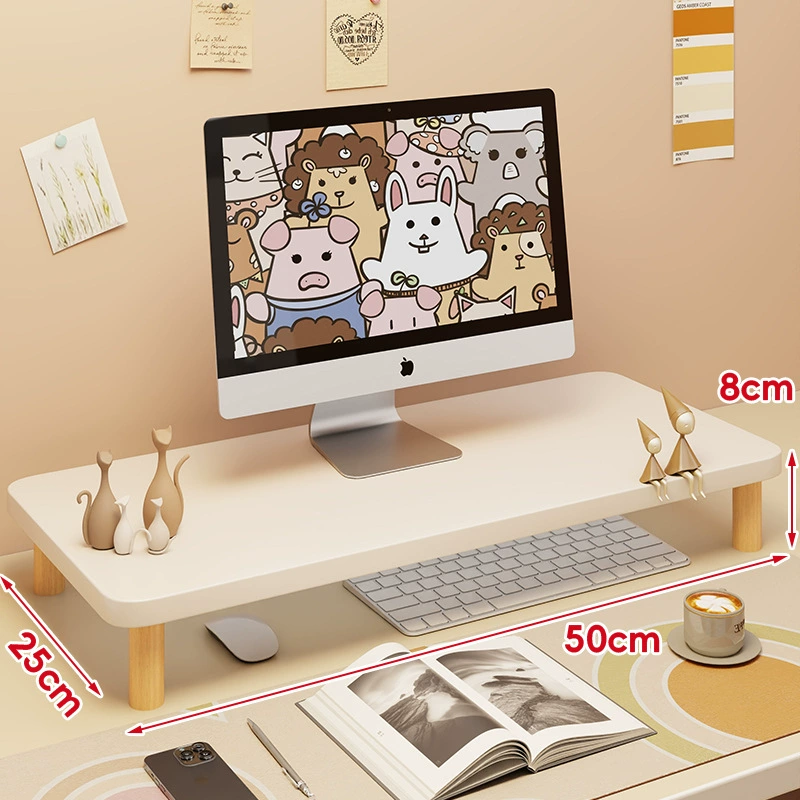 Monitor elevated stand desktop display pad base desktop computer display screen base raising bracket