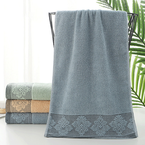 Manufacturer wholesale towel thickened face towel gift towel return gift supermarket labor insurance wholesale customized LOGO