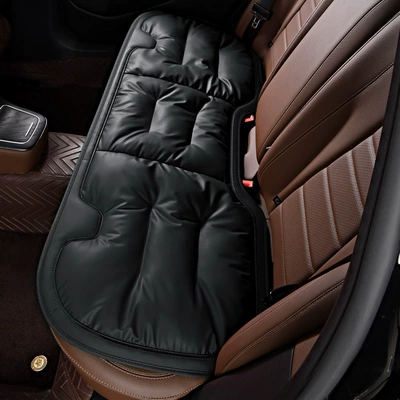 Seat cushion, seat cover | universal suit car supplies - noble-black-anti-fouling-leatherlong-rear-seat-soft-and-comfortable
