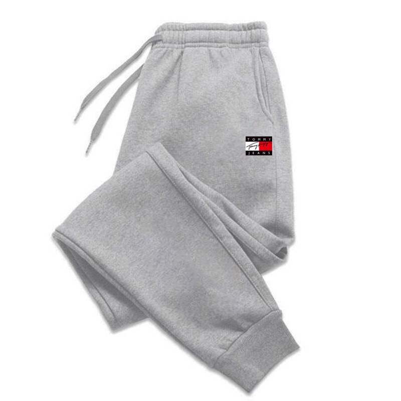Amazon Cross-Border Best-Selling Autumn/Winter Fleece Men's Sports Jogging Pants, Unisex Sports Pants