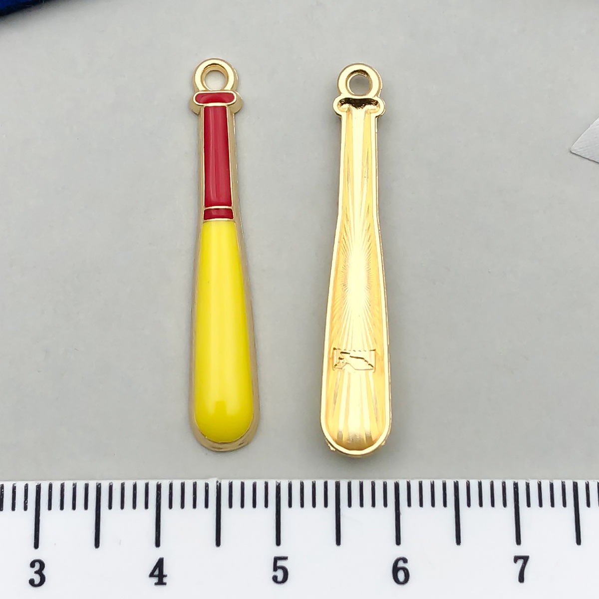 Yellow, baseball, 35x, 6mm