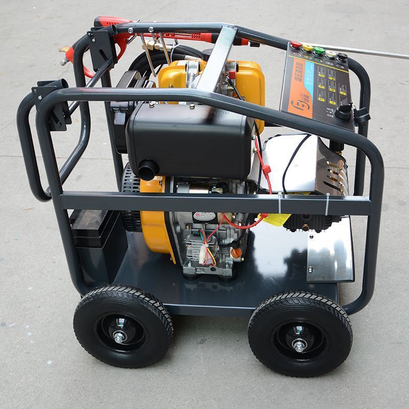 绿霸超高压清洗机柴油动力洗车机工业级管道疏通剥树皮除锈冲洗机