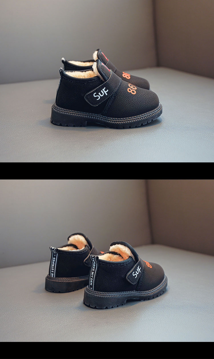 Herbst- und Winterkinderschuhe, Jungen-Martin-Stiefel, Kinderstiefel, Baby-Baumwollschuhe, Schneestiefel, Mädchen-Shorts_voghion.com