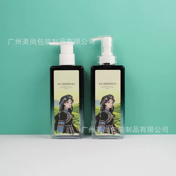 Factory Hot-Selling Plastic Empty Bottles Pet 450ml Lotion Bottles, Soft Tubes, Sunscreen Bottles, Shampoo Bottles, High-End Packaging Materials