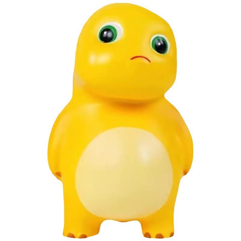 Pequeño dragón de leche pellizco pellizco lento rebote burbuja dragón juguetes niños niñas desempaquetar artefactos mágicos decoración de cabal