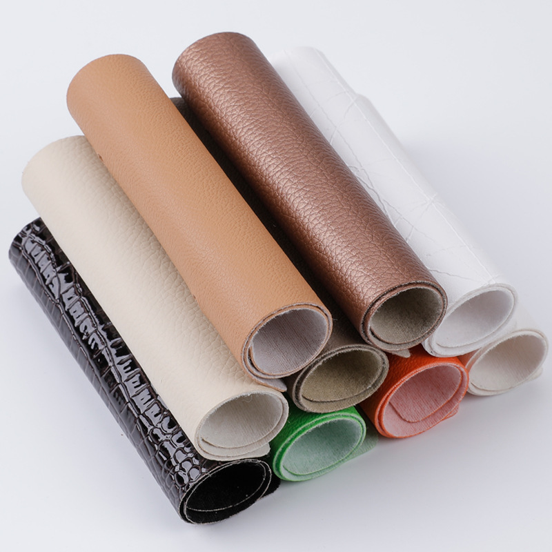 Free Shipping Napa Grain Suede Bottom 1.0MM Thick PU Leather Wholesale Handbag Soft Bag Car Seat Cushion Artificial Leather Scratch Resistant