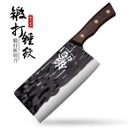 Кухонный нож Longquan, бытовой, сверхбыстрый, острый, для нарезки мяса, специальный нож шеф-повара, нож знаменитости из Интернета, кухонный нож для ковки костей