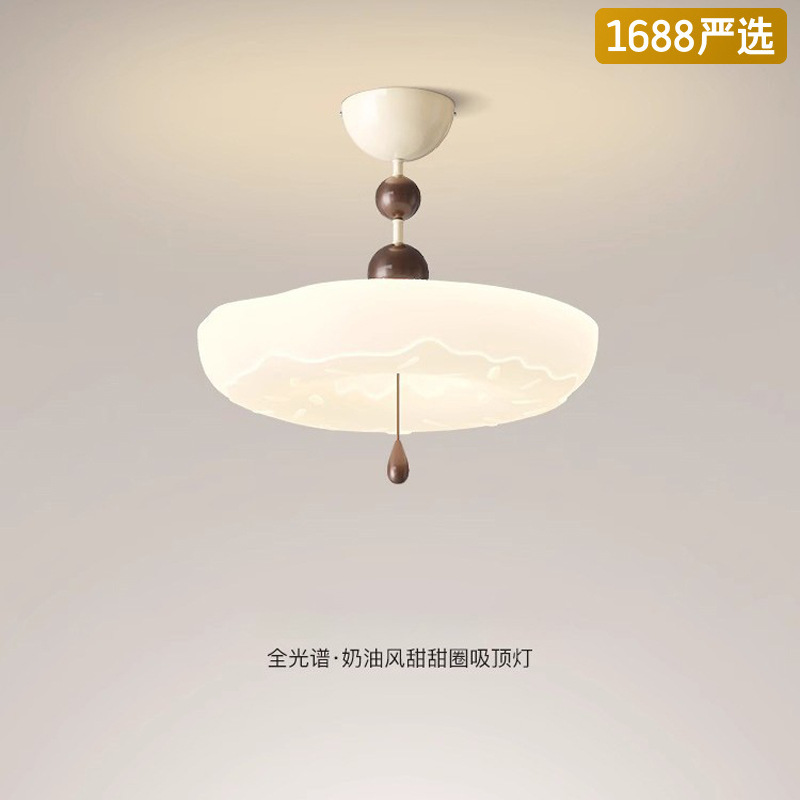 [Estrictamente seleccionado] 2025 nuevo estilo crema marrón medieval americano cálido y de alta gama habitación para niños techo led