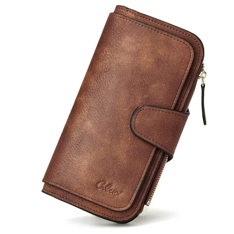 Suphiar personalizado nuevo tipo de bolso largo para hombres y mujeres, cremallera coreana, bolso de cambio de múltiples tarjetas, bolso de mano transfronterizo