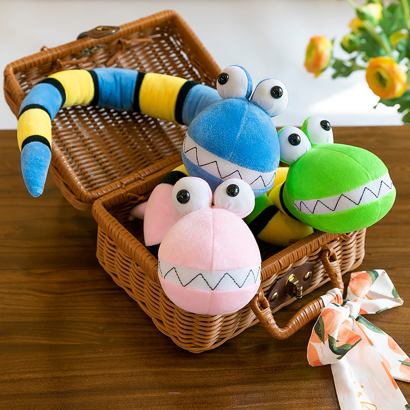 2025 serpiente año mascota nuevo festival de bambú color serpiente muñeca de peluche para tranquilizar el torno de bebé al por mayor procesable LOGO