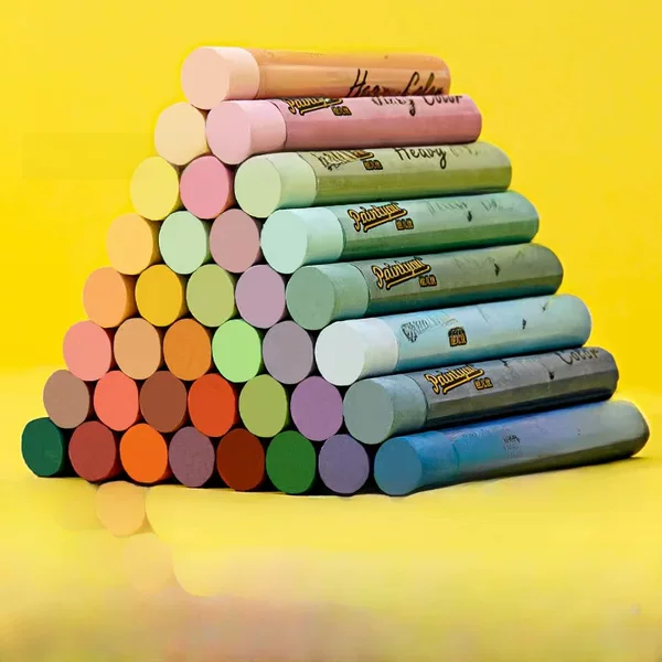 Wholesale Bulk Colored Oil Pastels for Art Institutions and Kindergartens, Single Stick Mixed Colors, Multi-Color Intense Colors for Graffiti