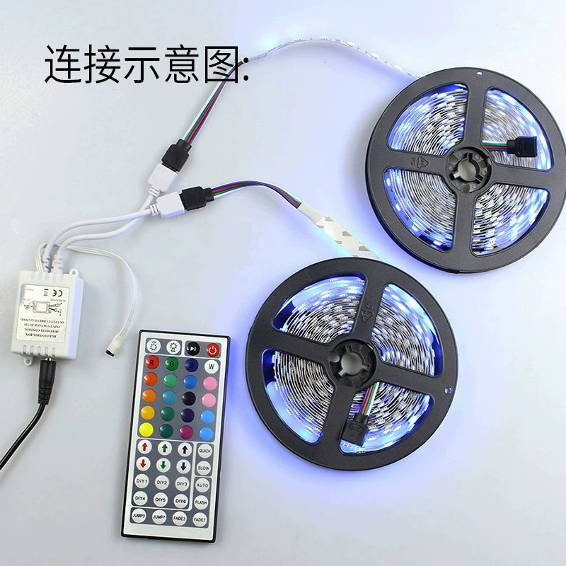 Wireless controller, colorful LED smart light strip, 44 keys