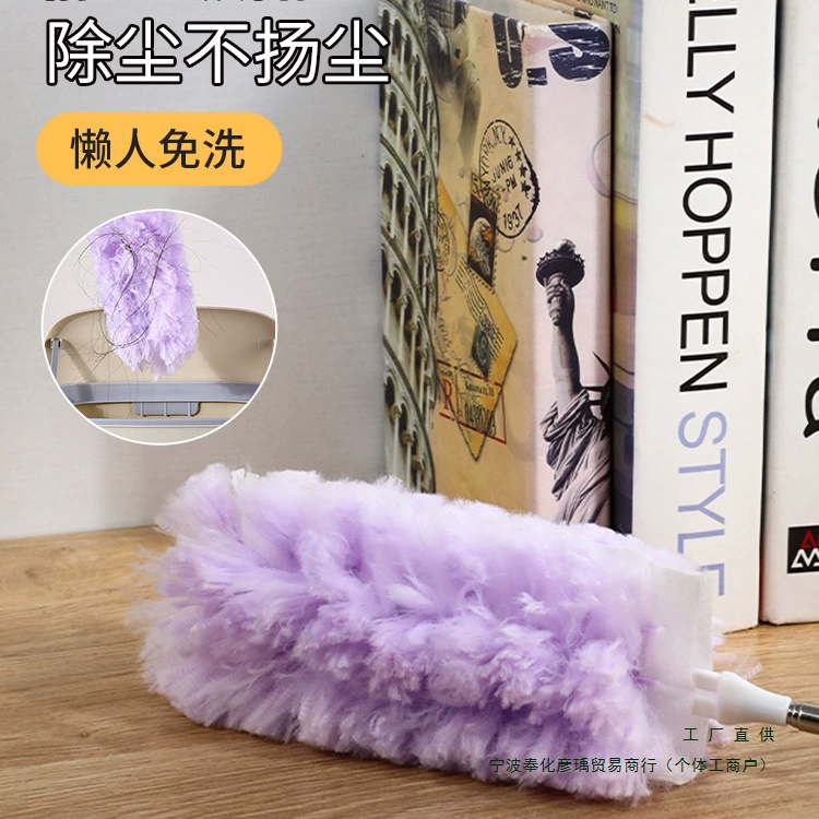 Electric disposable double-sided hygienic duster