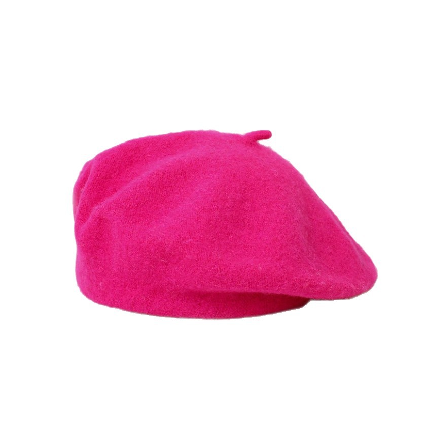 Vintage Women's Wool Beret Hat For Autumn And Winter Warmth_voghion.com