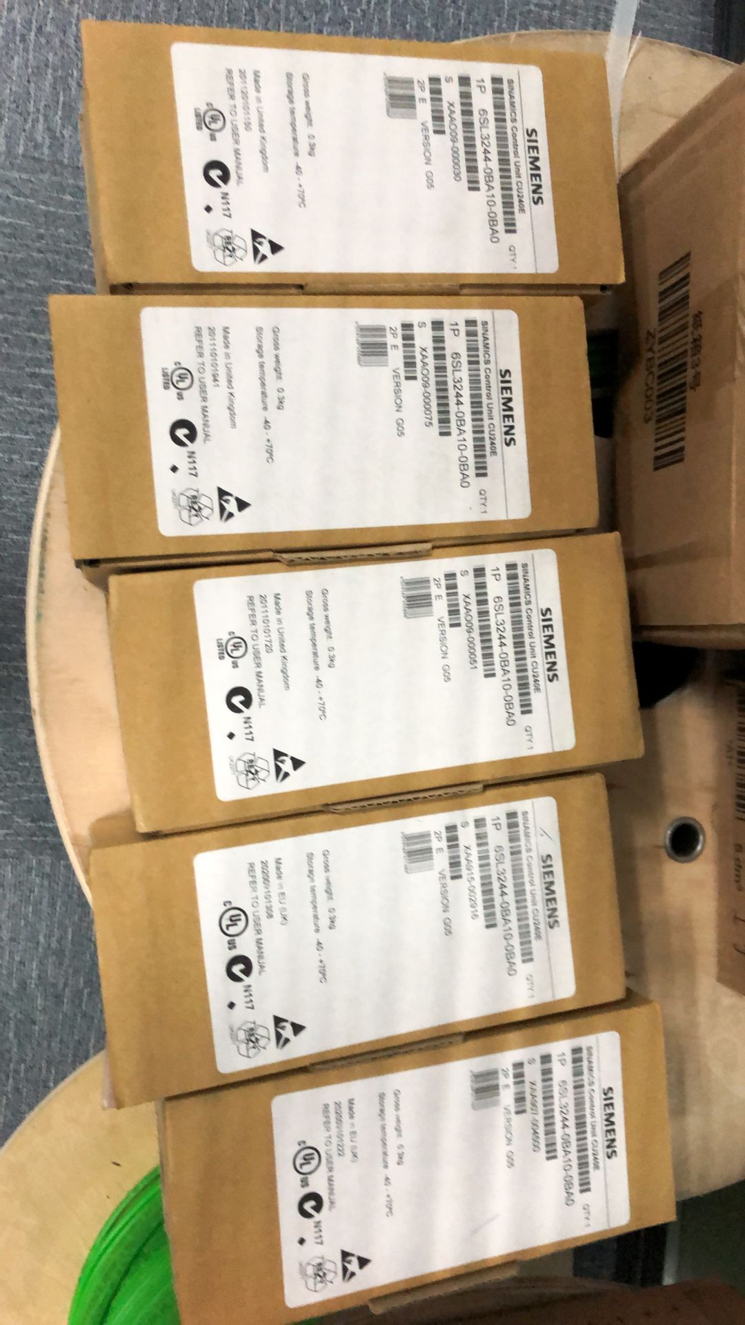 全新西门子变频器G120 CU240E 6SL3244-0BA10-0BA0 接口板 通讯板