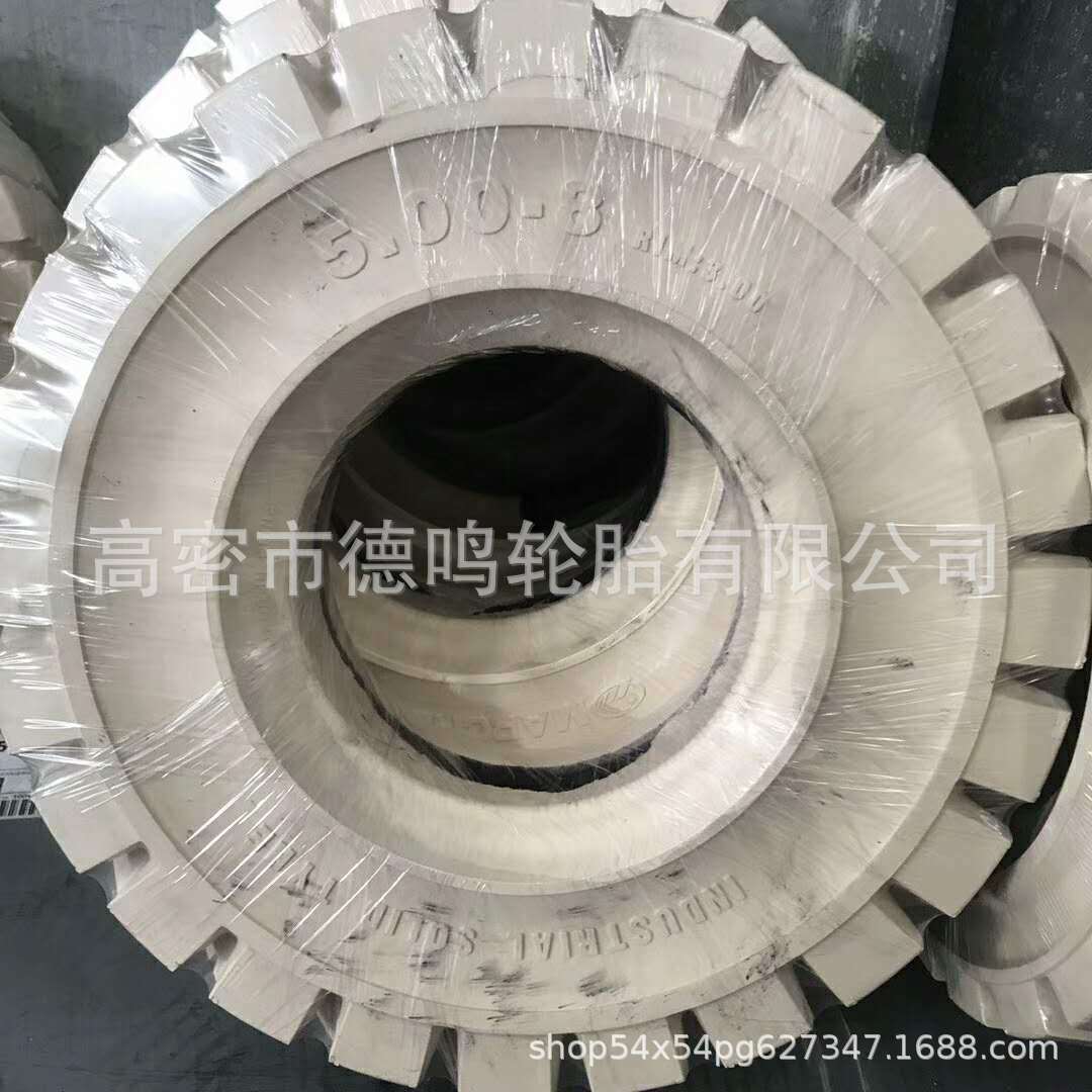 Blanco carretilla elevadora neumático sólido 500-8 600-9 650-10 23 x9-10 700-12 250-15