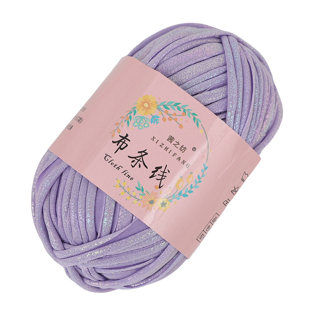 Línea textil Qian Zhi hilo de color mágico tejido a mano hilo de fantasía de color bricolaje en stock fábrica al por mayor