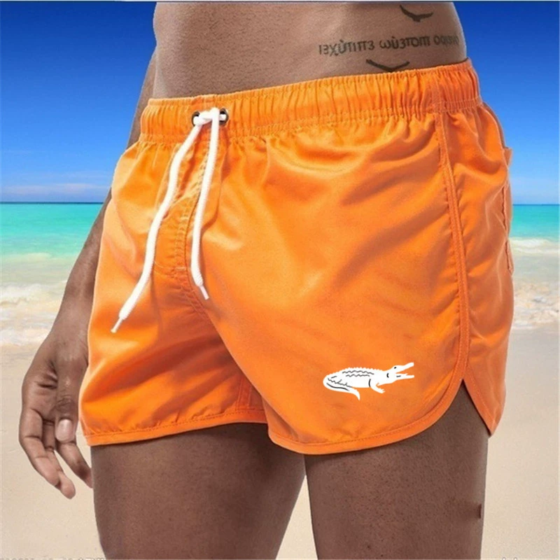 Модные пляжные многоцветные спортивные шорты, коллекция 2021, Aliexpress, полиэстер