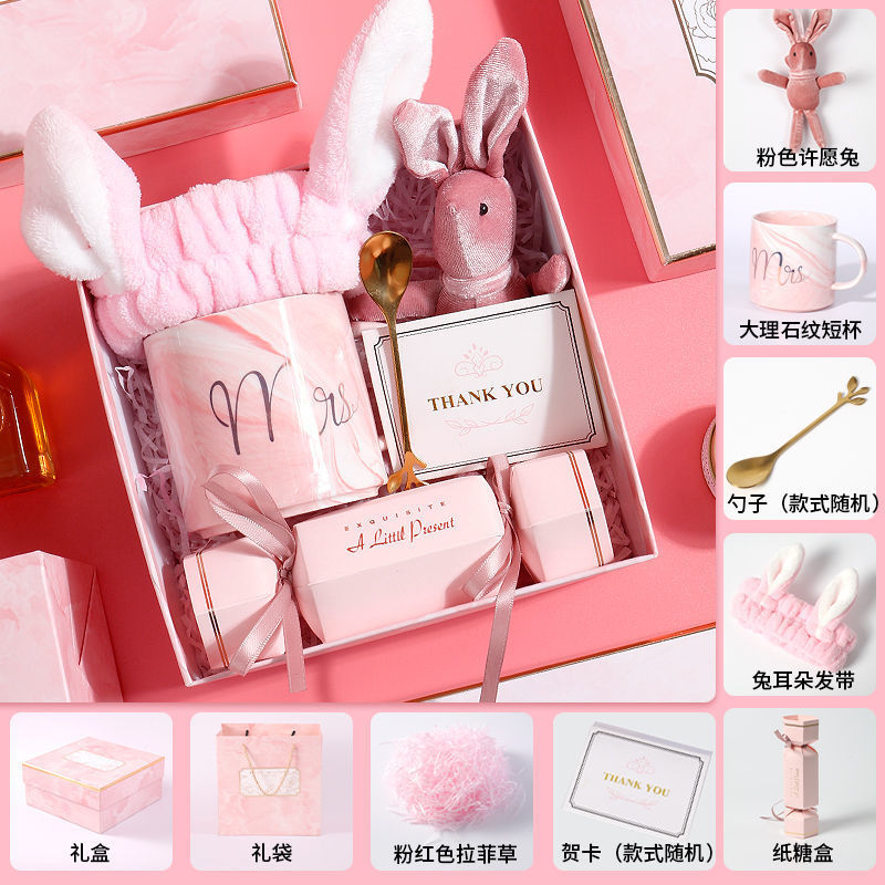 Recuerdos de boda, damas de honor, práctica caja de regalo de boda, regalo de cumpleaños creativo de alta gama, juego terminado