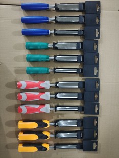 Professional Production of Two-color Handle Woodworking Chisel Monochrome Handle Woodworking Chisel Wood Handle Woodworking Chisel