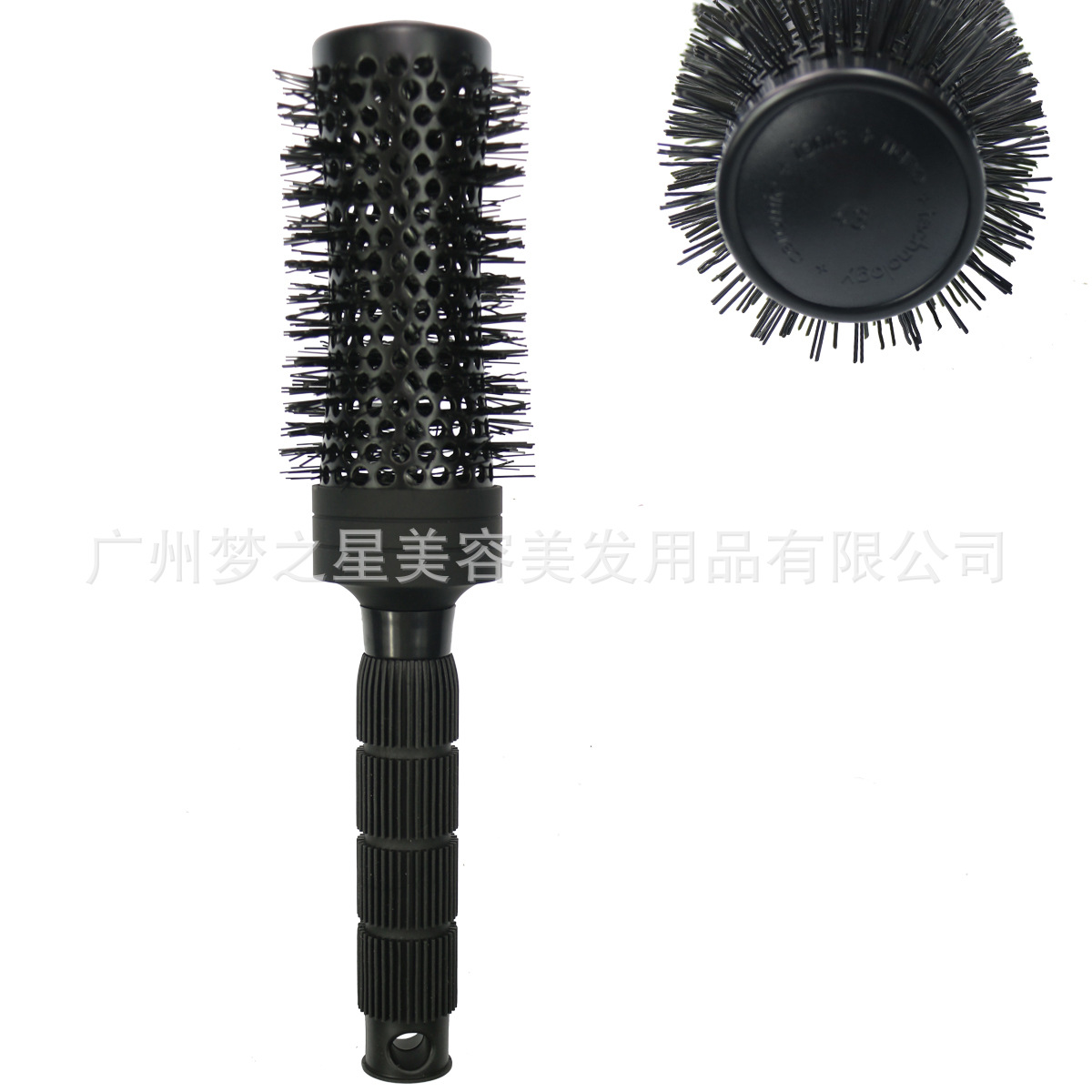 納米陶瓷導(dǎo)熱圓滾梳 大波浪卷發(fā)造型梳 沙龍理發(fā)梳 蓬松吹直發(fā)梳