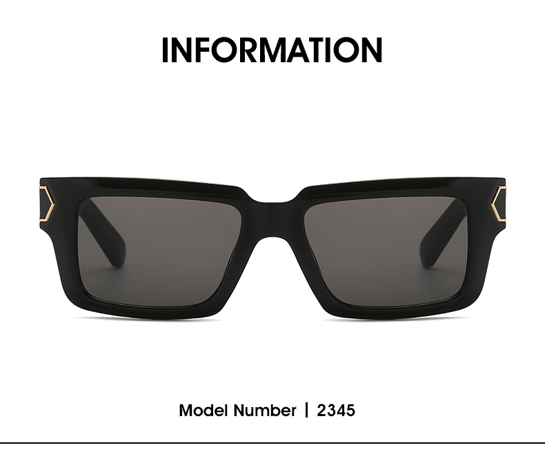 Title 1, Gafas de sol todo en uno retro modernas Street ...