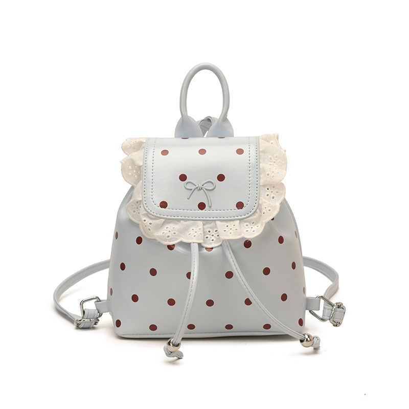 Hermosa mochila de arco para niñas, mochila de encaje de estilo extranjero, mochila para niños y niñas, 2026 nueva mochila para niños