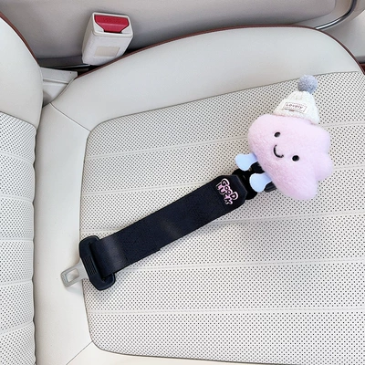 Pregnancy Driving Supplies, Co-Pilot – Other Automotive Interior Supplies - black-anti-strangle-safety-belt-for-pregnant-women-white-hat-pink-cloud