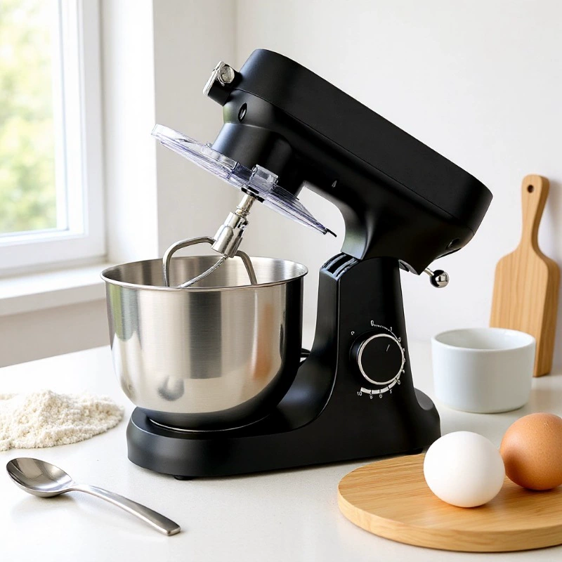 6.5L metal body double dough hook household mixer metal gear chef mixer mixer electric egg beater