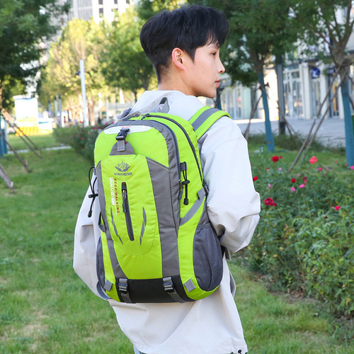 New outdoor backpack camping mountaineering bag hiking waterproof backpack men's leisure travel sports backpack