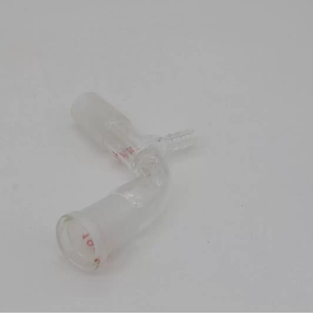 标准口玻璃真空接受管 尾接管玻璃真空接受管