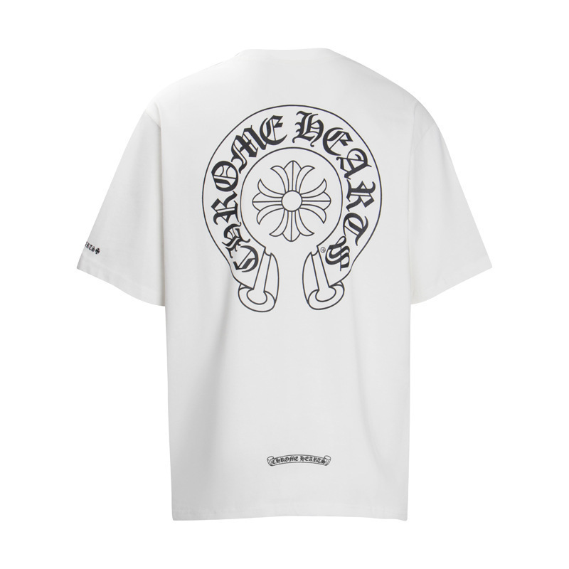 クロムハーツ カラークロスプリント半袖Tシャツ 男女兼用 25クロスボーダー 正規版|undefined