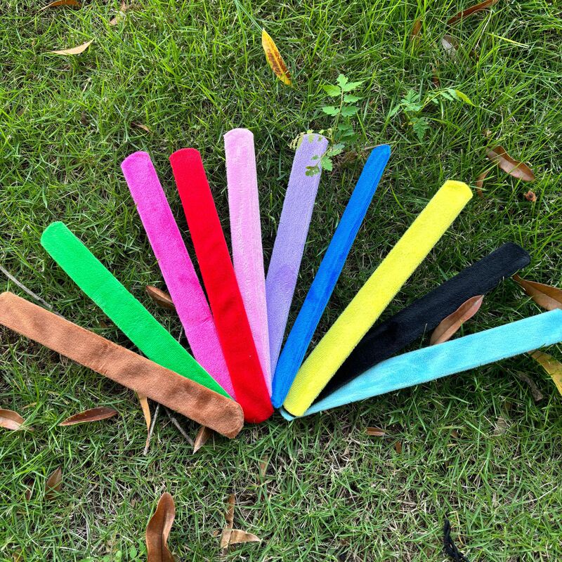Night Market Stall Gifts Toys Plush Snap Rings Trendy New Bracelet Cartoon Snap Ring Decoration Wholesale