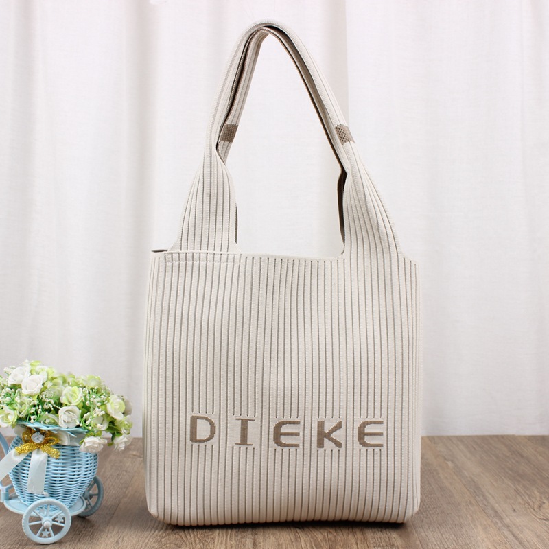 Nicho de moda multicolor de las mujeres bolso de hombro simple bolso de la moda de las mujeres