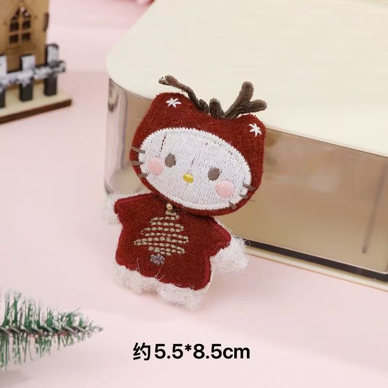 Navidad muñeco de nieve coreano pan de jengibre hombre Papá Noel botas muletas árbol de Navidad cajas de regalo regalos accesorios de decoración