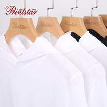 【轩柯】Printstar/品时达夏季男士休闲短袖连帽t恤纯棉宽松潮流