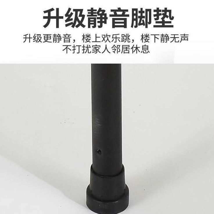 Trampolín infantil para interiores, trampolín de fitness para adultos y niños en casa, juguete de entretenimiento para bebés con red de protección.