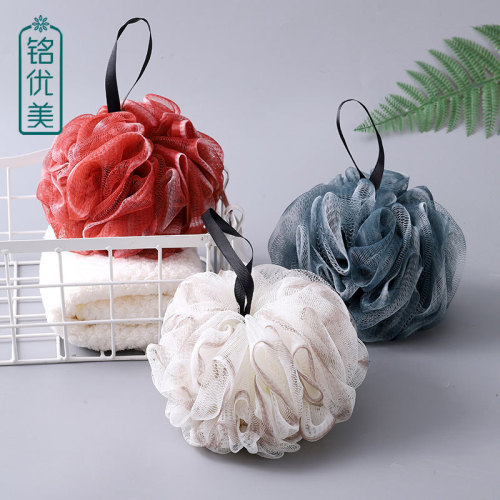 Bathroom Bath Ball Household Large High-Grade Non-Dispersing Bath Flowers PE Bath Ball Shower Tool Soft Bathing Supplies Wholesale