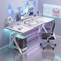 Новый игровой стол для дома, компьютерный стол, стол для работы с отверстиями для крепления, усиленный, утолщенный, стол для аренды, стол для учебы.