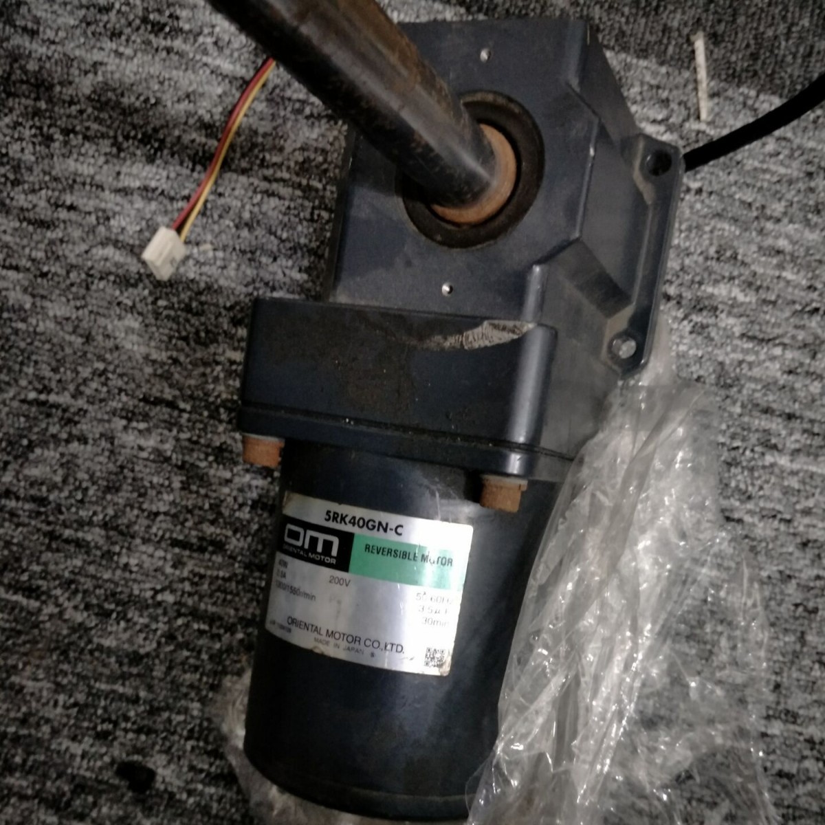 原装拆机东方电机+变速箱5RK40GN-C现货5RK40GN-C测试完好包好用