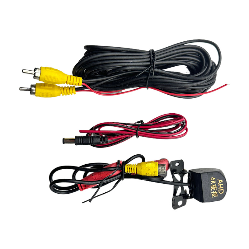 AHD 6K 고화질 별빛 야간 투시경 반전 카메라 자동차 이미지 FISHEYE 대형 광각 안드로이드 대형 스크린 카메라