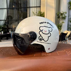 3C Certified Electric Motorcycle Helmet Summer Sunscreen Half Helmet