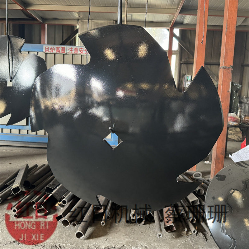 德州耙片大缺口耙片Ｖ型缺口耙片厂家供应硼钢犁片 缺口锰钢耙片