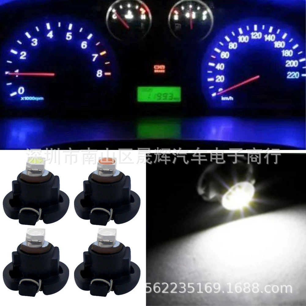 Автомобиль светодиодный инструмент свет 24V T3 1SMD инструмент настольная лампа индикатор кондиционер свет часы свет центральное управление свет