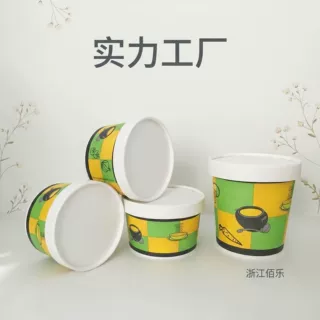 定做冰激凌碗PET供盖；冰淇淋球盖；雪糕纸碗；7oz  90口径