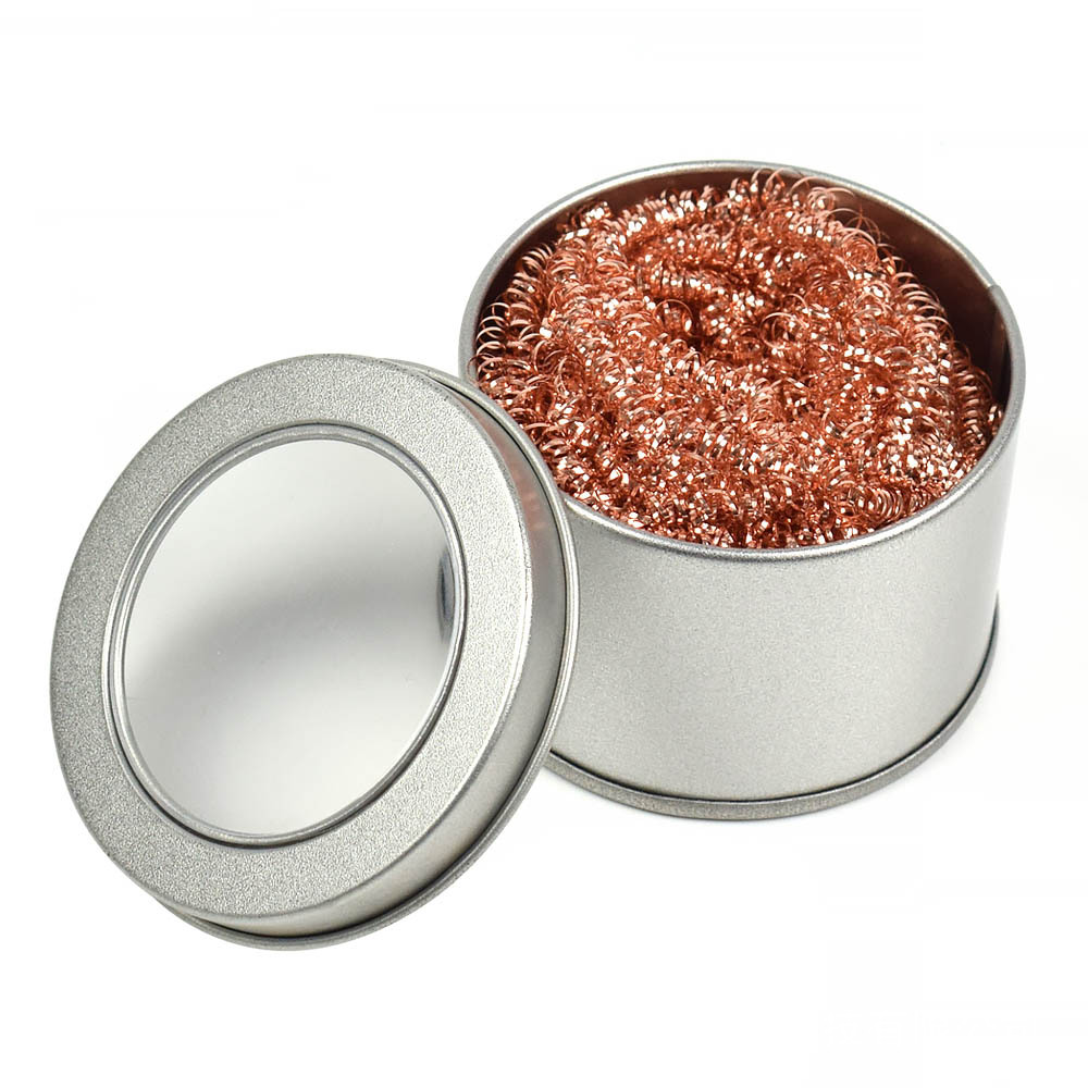 Silver cleaner base fast Ball Mouth cleaner steel wire Tin Anti-static