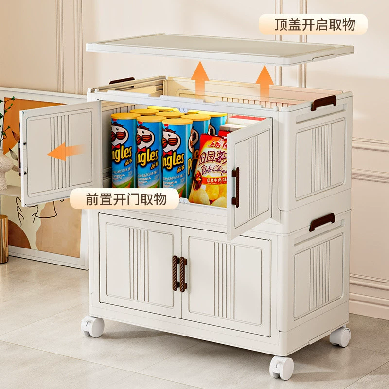 Folding storage box, toy, plastic storage system